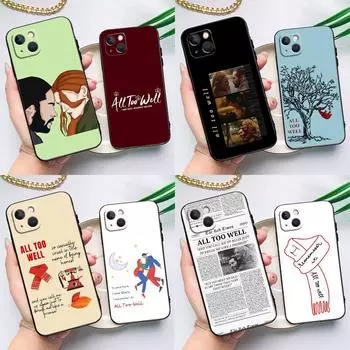 Чехол All Too Well Lyrics Art для iPhone 15 14 13 12 11 Pro Max XS X XR SE 2020 2022 7 8 Plus 12 13 Mini Cover Shell iPhone XR