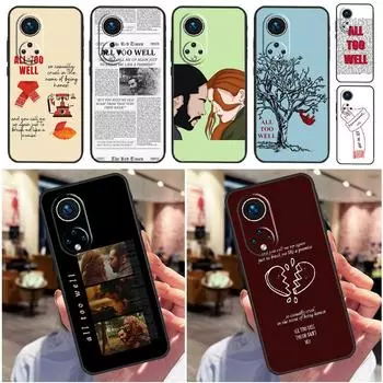 Чехол All Too Well Lyrics Art для Honor 70 50 X7 X9 X8, чехол для Huawei P40 Lite P20 P30 Mate 50 Pro P Smart 2019 Huawei Mate 50 Pro