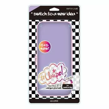 Чехол Alone Nintendo Switch Lite Стильный и милый чехол в пастельных тонах, ударопрочный и легкий с карманом для игровых карт от японского производителя