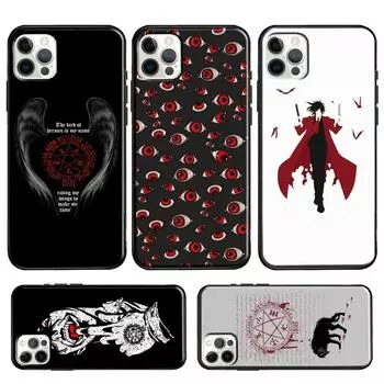 Чехол Alucard Hellsing для iPhone 12 13 Pro Max mini, чехол для iPhone 11 Pro Max XR XS X SE 2020 7 8 Plus iphone 5 5S SE