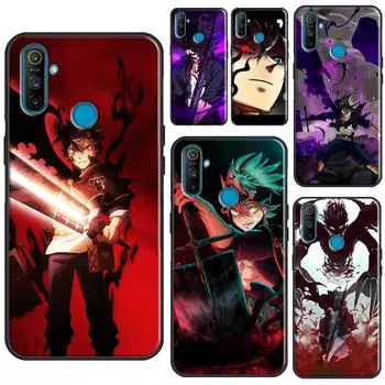 Чехол аниме «Черный клевер» для OPPO Realme 8 Pro 8i 9i GT Neo2 Master C21 для OnePlus 10 9 Pro Nord2 8T 9R Coque Realme GT(Neo)