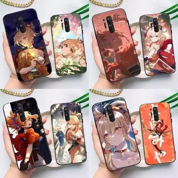 Чехол аниме Genshin Impact Yoimiya для Oneplus 10T 8T 9R 9RT Ace 11 9 10 Pro Чехол для Oneplus Nord N20 N10 2T CE 2 Lite OnePlus Nord N100