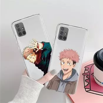 Чехол Anime Jujutsu Kaisen для Samsung Galaxy A71 A22 5G A52 A12 A13 A72 A73 A11 A33 A41 A31 A32 A51 A53 A21s Силиконовый чехол Samsung A11