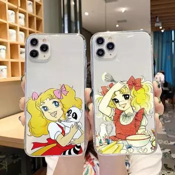 Чехол Anime Manga Candy для Xiaomi Redmi Note 7 8 8T 9 9T 10 10S 11S 9S 11 9C Mi 11T Pro 11 10T Lite A3 Poco X3 NFC M3 F3 Fundas Xiaomi Mi A3