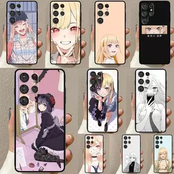 Чехол Anime My Dress-Up Darling для Samsung Galaxy S22 Ultra Note 20 Note 10 S8 S9 S10 Plus S21 FE S20 FE задняя крышка Galaxy S8