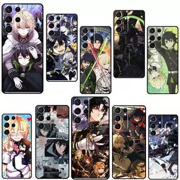 Чехол аниме Owari no Seraph Of The End для Samsung Galaxy S21 S22 Ultra S20 FE S8 S9 S10 Note 10 Plus Note 20 Ultra Coque Galaxy S10 Plus