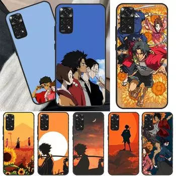Чехол аниме Самурай Чамплу для Xiaomi Redmi Note 11 10 9 8 Pro Note 11S 10S 9S 8T K50 K40 9A 9C 10A 10C Cover Redmi 9T
