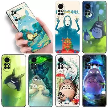Чехол аниме Studio Ghibli Тоторо для Huawei NOVA 8 9 Pro 8i 7i 7SE Y60 5T Mate 40 30 20 10 Lite Honor 50 30 Premium Pro Plus 30S Huawei NOVA 5T