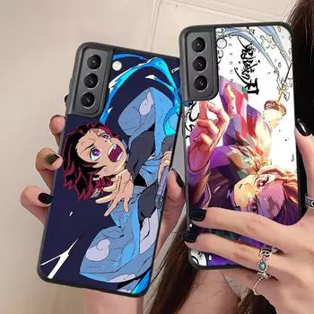Чехол аниме «Убийца демонов» для Samsung Galaxy S9 S8 S10 S21 S22 S20 Plus Ultra S21fe S10 Lite S10e Note 20 10plus, мягкий чехол для телефона For Samsung S20