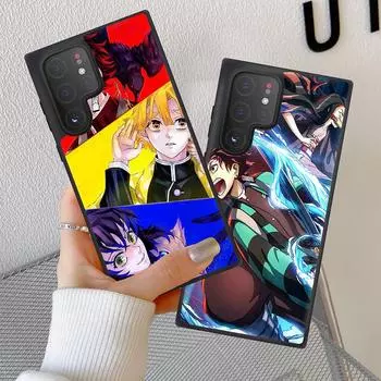 Чехол аниме «Убийца демонов» для Samsung Galaxy A10s A10 A11 A12 A20 A21 A22 A52 A32 5g A50 A51 A70 A71, мягкие чехлы для телефонов из ТПУ For Samsung A70