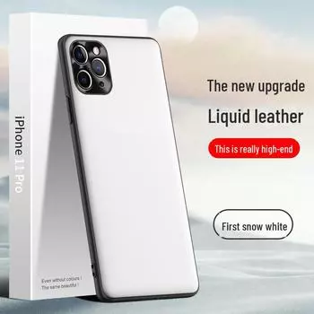 «Чехол Anti-Fall Liquid Leather для Apple 11 Pro — цельный защитный чехол» Apple 11pro