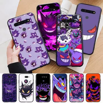 Чехол AP5 Gengar Pokemon Black для Xiaomi Poco X6 M5 M6 F5 F6 F1 C65 C55 C50 C51 C40 Redmi Note 7 8 14C A3X 13C 12C 11 10A 9C Pro Sofe Cover Redmi 10C гагат