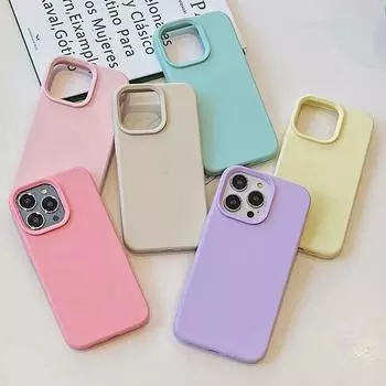 Чехол Apple 16pro из жидкого силикона для iPhone 16pro max, полное покрытие для iPhone 15, защита от падения 14, однотонный защитный чехол iPhone 16 Plus