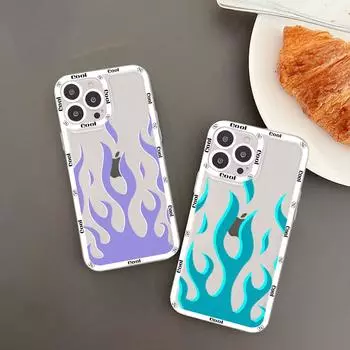 Чехол Artistic Flame для iPhone 11 12 13 Mini Pro Max 14 Pro Max Чехол-корпус iphone11