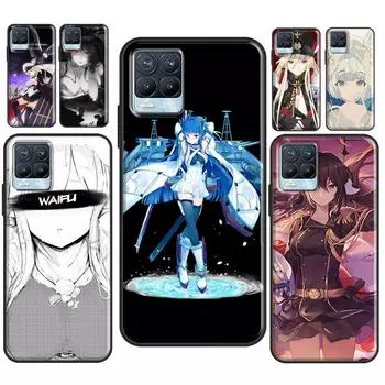 Чехол Azur Lane для Realme 8 Pro 8i GT Master GT Neo 2 C21 Задняя крышка для OnePlus Nord 2 8T 9R 9 Pro Realme GT Master 5G