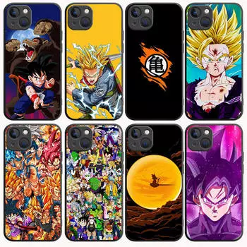 Чехол B-41 Dragon Ball Z черный для Redmi 10A 10C 12C 13C 9A 9C 9T A3X Note 10 9 9S 10S iPhone 11 12 13 14 15 16 X XS Pro Max Mini 7 8 Plus XR Xiaomi Poco M2 эбеновый