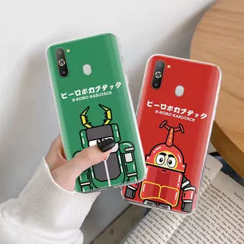 Чехол B-Robo Kabutack TPU для iPhone XR 7 8 14 15 11 12 13 X XS Pro Max Xiaomi Redmi 13C Note 9 Samsung A22 S23 S24 Ultra Plus VIVO Redmi 13 кожа буйвола