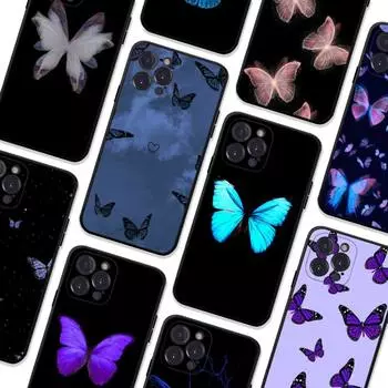 Чехол-бабочка для iPhone 8 7 6 6S Plus X SE 2020 XR XS 14 11 12 13 Mini Pro Max Мобильный чехол 6plus or 6s plus