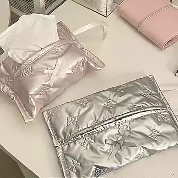 Чехол-бабочка INS для детских салфеток, сумка для хранения влажных салфеток в машину, сумка для бумажных полотенец для дома, контейнер, коробка, настольный органайзер для бумаги