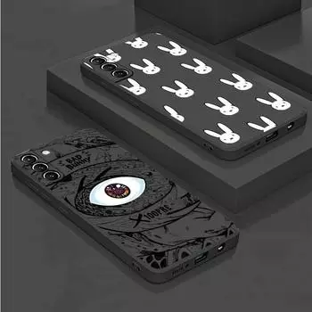 Чехол Bad Bunny X100pre для Samsung Galaxy S20 S22 Ultra S21 FE S10 S9 Plus Note 20 10 Lite 9 мягкий чехол для телефона Samsung S22 Ultra 5G