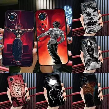 Чехол BAKI Hanma Yujiro с аниме для Honor 50 Lite, чехол для Huawei P20 P30 P40 Pro Nova 9 5T P Smart 2021 8X 9X 10i Huawei P50 Pro