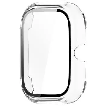 Чехол-бампер для часов для ПК с защитным стеклом для выбора Honor Haylou Watch (клар)