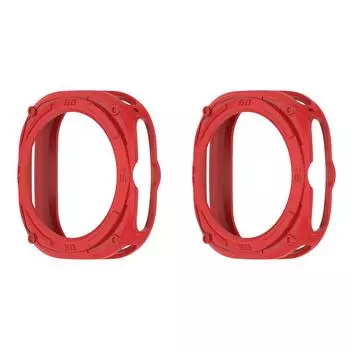 Чехол-бампер для часов из ТПУ для Samsung Galaxy Watch 7 Ultra 47 мм (красный)
