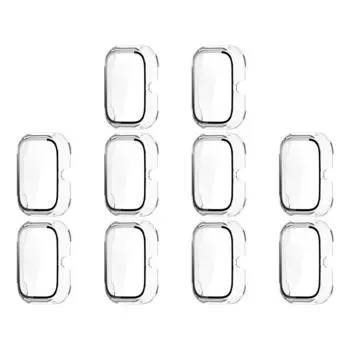 Чехол-бампер для ПК-часов с закаленным стеклом для часов Honor Choice Haylou (чистый)