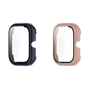 Чехол-бампер для ПК-часов с закаленным стеклом для часов Honor Choice Haylou (синий) Великобритания