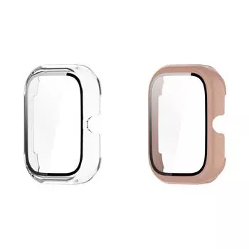 Чехол-бампер для ПК-часов с закаленным стеклом для часов Honor Choice Haylou (чистый) Q