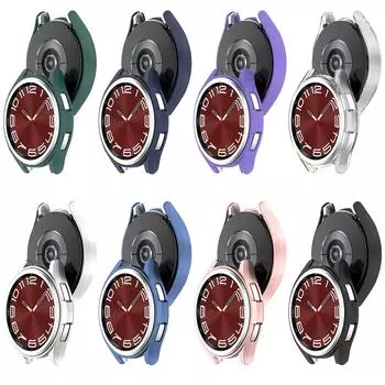 Чехол-бампер для смарт-часов Watch 6Classic 43 мм/47 мм защитный чехол полузакрытый корпус чехол аксессуары для наручных часов 47 зелёный