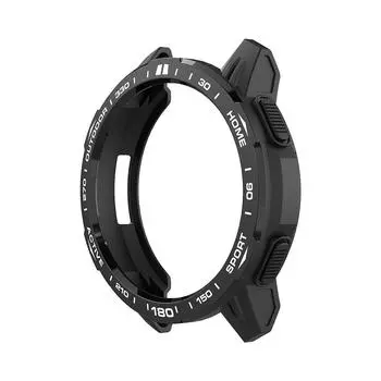 Чехол-бампер из ТПУ для часов S1 Active/Xiaomi Watch Color 2 UK чёрный