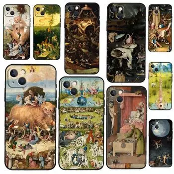 Чехол-бампер с рисунком Hieronymus Bosch для iPhone 11 12 13 Pro X XR XS Max 6 6S 7 8 Plus SE 2020, задняя крышка iphone 5 5S