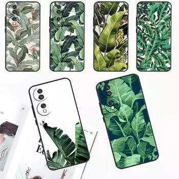 Чехол Banana Leaf для Huawei Nova 5T 9 10 SE 11 3i 8i 11i Y91 Y60 Y70 Y61 Y90 P20 P40 Lite P30 Pro Cover P Smart 2019