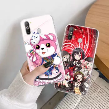 Чехол BanG Dream TPU для iPhone XR 7 8 14 15 11 12 13 X XS Pro Max Xiaomi Redmi 13C Note 9 Samsung A22 S23 S24 Ultra Plus VIVO VIVO Y51 2020 кожа буйвола