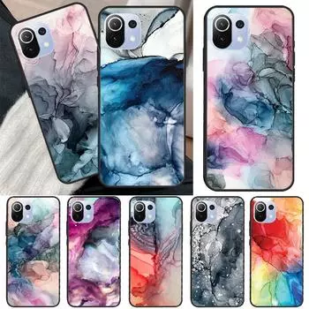 Чехол Beachy Pastel Abstract Painting для Xiaomi 11T Pro 12 Mi 11 Lite, чехол для POCO X3 GT X4 Pro F1 F3 M3 M4 Pro Mi 9T (9T Pro)