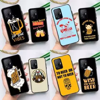 Чехол Beer Alcohol для POCO F5 X5 X3 Pro X4 F4 GT F3 M5s C40 Чехол для Xiaomi 13 12 Lite 11T 12T Pro 12X Xiaomi 13 Lite