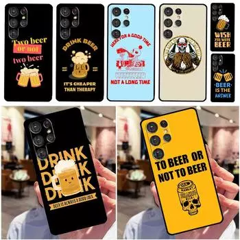 Чехол Beer Alcohol для Samsung Galaxy S21 S22 Ultra Plus S8 S9 S10 Note 10 20 Ultra S21 FE S20 FE Cover Galaxy S22