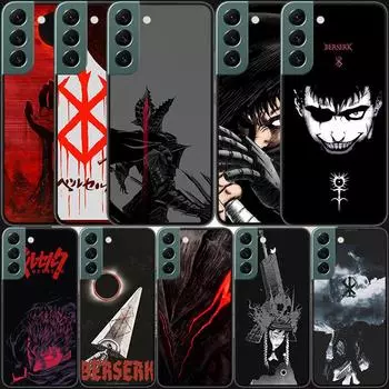 Чехол Berserk Guts Anime для Samsung Galaxy S20 FE S21 Plus S22 Ultra S10 Lite S9 S8 S7 Edge F52 F62, мягкий силиконовый чехол Samsung F52