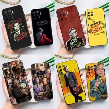 Чехол Better Call Saul для OPPO A54 A74 A94 A52 A72 A83 A91 A93 A15 A16 A5 A9 A31 A53 A53S 2020 Задняя крышка OPPO A1K