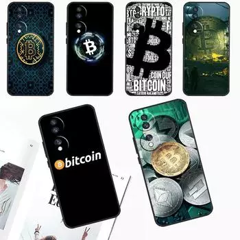 Чехол Bitcoin BTC для Huawei Nova 10 9 SE 3i 7i 11i 11 Pro 5T Y60 Y61 Y70 Y90 Y91 P20 P30 P40 Lite P Smart 2019