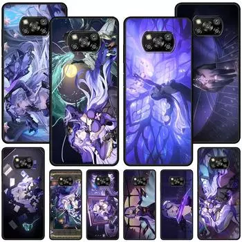 Чехол Black Swan Honkai Star Rail Dan Heng для Xiaomi Poco M5s X3 NFC X5 F3 M4 M3 Pro, черный, силиконовый, мягкий чехол для телефона Xiaomi Poco M3