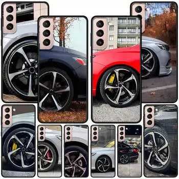 Чехол Blade Wheel Car для Samsung Galaxy S23 S21 S22 S20 FE S9 S10 S24 Ultra S10e S9 Plus, мягкий черный чехол-бампер из ТПУ Samsung S9