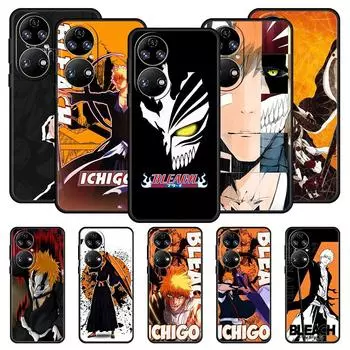 Чехол Bleach Kurosaki Ichigo для Huawei P30 P40 Lite E, силиконовые чехлы для телефонов P50 P20 Pro P Smart Z Y9 Y7 Y6 2019 Y6p Y9s Y7a, чехол Huawei P20 Pro