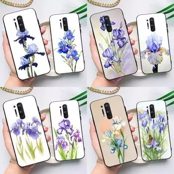 Чехол Blue Iris Flower для OnePlus 11 10 9 Pro 8T 9RT 10T Ace OnePlus Nord N10 N100 N20 2T CE 2 Lite OnePlus 10Pro