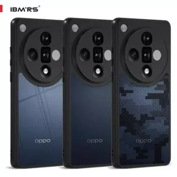 Чехол BMRS для Oppo Find X7 камуфляж, прозрачная жесткая защитная крышка lattice camo