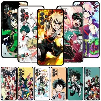 Чехол Boku No Hero Academy для Samsung Galaxy A51 A71 A41 A31 A11 A01 A72 A52 A42 A32 A22 A21s A02s A12 A02, силиконовый чехол в виде ракушки For Samsung A72 5G
