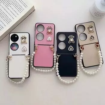 Чехол-браслет Little Bear Love для телефона. Подходит для чехлов для телефонов Samsung, Huawei, Xiaomi, OPPO. zflip3