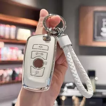 Чехол-брелок из ТПУ с ремешком для ключей для BMW 1, 2, 3, 4, 5, 6, 7 серии, M5, M6, X3, X4, аксессуары без ключа