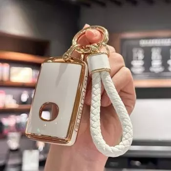 Чехол-брелок из ТПУ со шнурком для ключей для Mazda CX5, CX30, CX9 2020, 2021, CX9, 2019, 2020, 2021, Mazda 3, Mazda 3 Hatchback 2020 2021 года чёрный